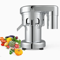 Professionele centrifugale sapcentrifuge met grote invoeropening voor heel fruit en groenten, hoge snelheid, roestvrij staal
