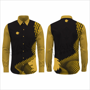 เสื้อเชิ้ตลำลองเข้ารูปสำหรับผู้ชายเสื้อเชิ้ตลำลองคอปกแบบพับลงพร้อมผ้าใส่สบาย - Product Image 3