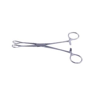 คีมจับฟองน้ำตรงทำจากสแตนเลส ใช้ซ้ำได้ สำหรับการผ่าตัดในโรงพยาบาล คุณภาพสูง ได้รับการรับรองมาตรฐาน ISO13485 - Product Image 5