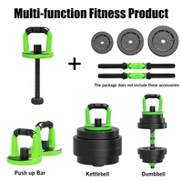 PINJIAN vente en gros GYM Fitness équipement domestique réglable 20kg haltère Kettlebell ensemble d'haltères réglable ensemble d'haltères 40Kg