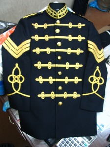 Uniforme de fanfare pour hommes/femmes de qualité supérieure, tailles personnalisées, soie, logo personnalisé imprimé - Product Image 5