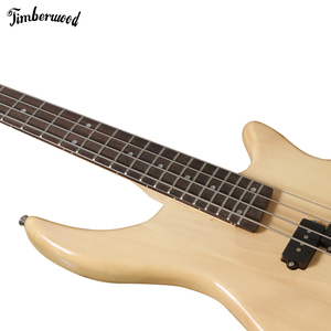 Bán Buôn OEM Tùy Chỉnh 4 Dây Nhạ<span class=keywords><strong>c</strong></span> <span class=keywords><strong>C</strong></span>ụ Bass Guitar Trong Gỗ Tự Nhiên Màu Điện Bass Guitar Cho Bán - Product Image 5