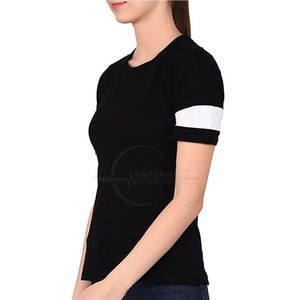 2025 camiseta de mujer de gran tamaño personalizada a la venta precio de fábrica camiseta informal de mujer en talla adulta - Product Image 2