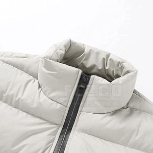 แจ็กเก็ตปลาปักเป้าทำจากวัสดุที่ดีที่สุดสำหรับผู้ชายเสื้อแจ็คเก็ตขนเป็ดแบบลำลองฉลากส่วนตัว - Product Image 3