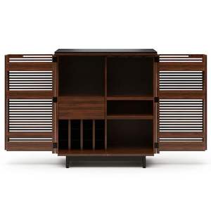 Meuble personnalisé Armoire de bar en bois Armoire de cuisine design moderne Aspect naturel pour la maison Hôtel Restaurant Café Bar Rangement - Product Image 4