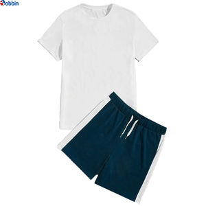 New Arrival Customized LogoTop Quality Summer Men's <b>Shorts</b> Set Unisex Beach Wear <b>Short</b> Sets Tshirt and <b>Shorts</b> 2Pcs Tracksuit - Product Image 4