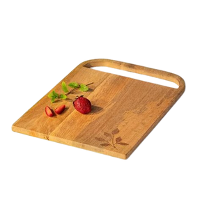 Planche à découper en marbre et en bois Bloc à découper arrondi Conception personnalisée pour la cuisine à domicile hacher les légumes et les fruits - Product Image 4