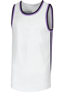 Nouveau design Maillot de basket-ball uni à col carré Maillot de basket-ball sublimé avec logo de l'équipe personnalisé - Product Image 4