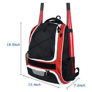 Nueva mochila de béisbol de alta resistencia para modelo Unisex, duradera, impermeable, ligera, multicompartimento, bolsa personalizable - Product Image 2