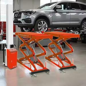 ลิฟต์ยกกรรไกรไฟฟ้าไฮดรอลิกแบบอิเล็กโตร3.5ตันสำหรับโรงซ่อมรถยนต์ขั้นสูงและการยกของหนัก - Product Image 2