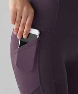Vente en gros de vêtements de yoga entraînement Gym Fitness course taille haute fesses levage femmes Yoga Legging avec poches - Product Image 2