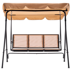 Cerys Columpio de madera maciza para porche, estilo de granja moderno, para patio al aire libre, cojín para silla columpio para patio - Product Image 3