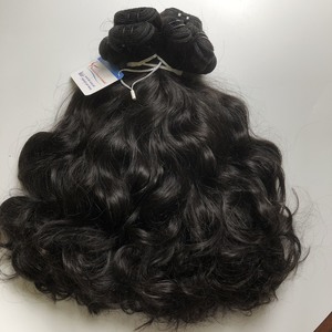 Lot de cheveux humains vietnamiens naturels ondulés bruts de haute qualité à double trame ondulée - Product Image 2