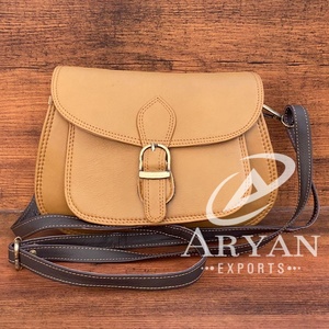 Bolso cruzado de cuero genuino de grano completo de gran capacidad de alta calidad a la moda para mujer, bolso de diseñador de lujo de piel de vaca Vintage - Product Image 1