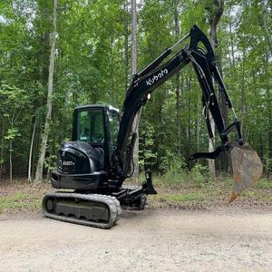 Mini-excavatrice sur chenilles KX057-4 prête à travailler, moteur de haute qualité, engrenage Bosch Rexroth Hydraulics - Garantie 1 an, prix en stock - Product Image 6