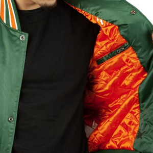 New Arrival Customizable High Quality Canvas Bomber <b>Jacket</b> for Men's Winter Casual Street Wear Stand Collar Front Logo Windproof - Product Image 6