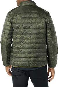 Hot Selling Men's <b>Packable</b> <b>Lightweight</b> Water-Resistant Puffer <b>Jacket</b> High Quality Fabric Hooded Customizable Pocket Available - Product Image 4