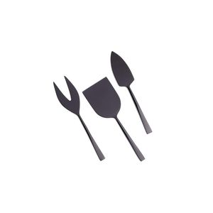 Accessoires de cuisine, coupe-fromage, épandeurs, acier inoxydable, argent, noir, or, ensemble de 6 couteaux à fromage - Product Image 4