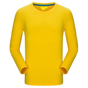 Camisetas cortas de manga larga personalizadas para mujer, camiseta de manga larga con cuello redondo personalizada, Top corto ajustado para mujer - Product Image 4