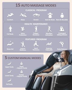 Bluetooth Audio Relaxation Multiple 4d pedicure electric gaming bed full <b>body</b> zero gravity <b>massage</b> chair full <b>body</b> <b>massage</b> chair - Product Image 3