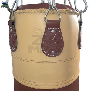 Sac de frappe en cuir professionnel pour la lutte, design personnalisé, logo personnalisé, sac de frappe lourd pour adultes, entraînement physique - Product Image 6
