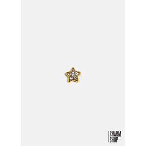 A3shop Ciondolo a Forma di Stella in Cristallo Dorato, Elegante Collezione di Pendenti e Charm in Cristallo - Product Image 3