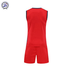 Nouvelle arrivée pas cher prix 2024 haute qualité dernière conception Polyester matériel Sports de plein air porter uniforme de volley-ball - Product Image 3