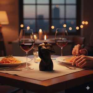 Bougie en forme de torse féminin en gros, prix bas, design créatif, sculpture humaine courbe pour la décoration de la maison et les cadeaux, prix de fabrication - Product Image 2