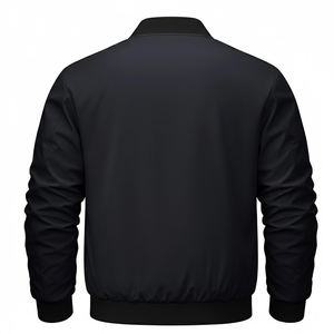 Veste bomber pour homme avec logo personnalisé, veste décontractée, légère, vêtements de sport, veste respirante, veste de baseball, taille oversize - Product Image 2