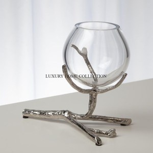 Set of 2 Marvelous Designing Luxury Candle <b>Holders</b> Highest Quality Best Sale Table Decoration Luxury <b>Candlestick</b> <b>Holder</b> in India - Product Image 5