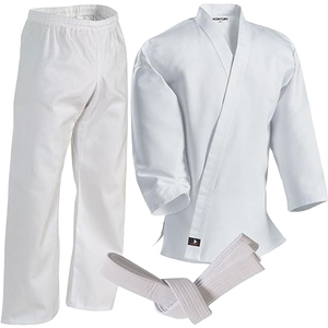 ชุดคาราเต้ผ้าฝ้าย 100% ผลิตตามสั่งขายส่ง ทนทาน รับผลิตแบบ OEM ODM เสื้อผ้าศิลปะการต่อสู้ จากผู้ผลิตในปากีสถาน - Product Image 2