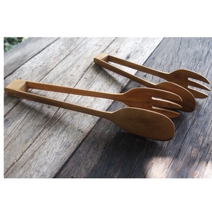Pinzas multifunción de madera para comida de 2 piezas, pinzas para tostadas de cocina y patatas fritas para restaurante, accesorios para Bar, en el mejor de los casos - Product Image 1
