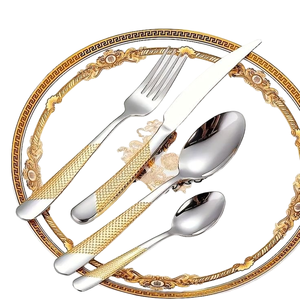 Ensemble de couverts d'hôtel Cuillère en or en acier inoxydable Meilleurs ustensiles pour restaurant et hôtel fabriqués avec des matériaux de haute qualité - Product Image 4