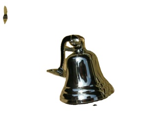 Diseño de Iluminación Moderno Incl. Campana Náutica Decorativa Vintage con Ancla Grabada Personalizada para Colgar en la Pared - Product Image 1