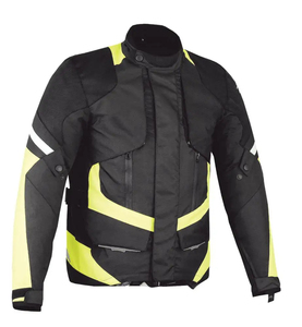 Dernière veste de moto de course pour hommes en textile Cordura imperméable et résistant aux reflets pour l'hiver et l'été Taille XL - Product Image 3