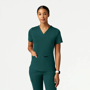 Traje médico de alta calidad, médico y enfermera uniforme de trabajo, uniforme de Hospital, conjuntos de higos, uniforme de salón de belleza, ropa de trabajo, chaqueta de enfermera - Product Image 5
