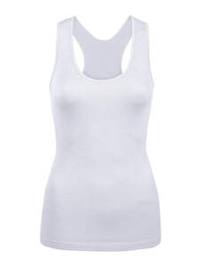 Nueva venta al por mayor logotipo personalizado señora moda verano satisfacer cualquier condición niñas entrenamiento mujeres camiseta sin mangas de algodón orgánico tanque - Product Image 2