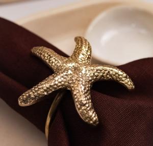 Decoración de Mesa y Accesorios, Servilletero de Aluminio con Forma de Flor para Fiestas, Anillo para Servilletas de Metal - Product Image 5