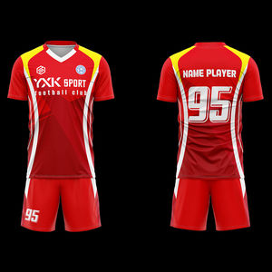 Uniformes deportivos de fútbol para hombre, chándal de fútbol con estampado de sublimación de la mejor calidad, ropa de fútbol de equipo OEM en blanco - Product Image 6