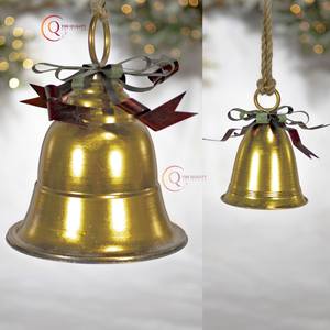 Impresionantes campanas de Metal hechas a mano, campanas colgantes de Navidad de la mejor calidad en estilo Vintage, suministros de decoración para restaurante y hogar - Product Image 2