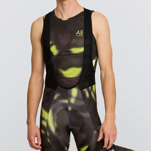 Katusha Cycling Bib Suit Black Green Camo Pattern Breathable Mesh Design <b>Men's</b> Bike Wear - Product Image 1