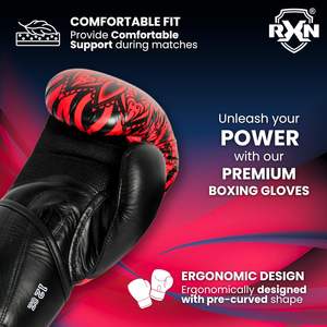 Gants de boxe en cuir de qualité supérieure pour l'entraînement, destinés à l'exportation - Product Image 3