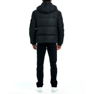 Manteau d'hiver personnalisé de haute qualité pour hommes Veste en duvet à capuche légère Veste polaire épaisse à bulles pour hommes - Product Image 6
