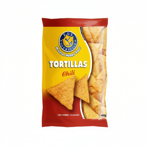 Paquete de 12 Unidades de Galletas de Tortilla con Sabor a Chile Marca Fox, 450g, Bocadillos Chinos en Bolsa - Product Image 2