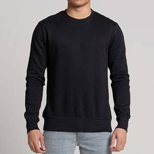 Sudaderas informales antibolitas de invierno para hombre, venta al por mayor, sudaderas con capucha de cuello redondo de Color sólido, cremallera de gimnasio de gran tamaño, estilos de moda - Product Image 5