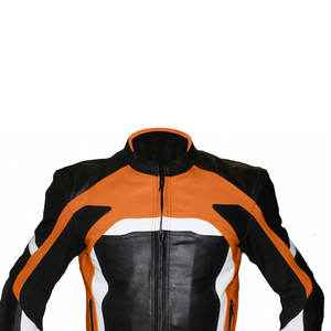 Chaqueta de motorista hecha de cuero PU de fabricación profesional/chaqueta de motorista de calidad superior con logotipo bordado personalizado - Product Image 4