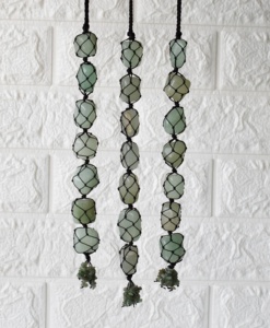 Colgantes de Cristal para Coche, Hechos a Mano, Ecológicos, de Primera Calidad, con Borlas de Aventurina Verde, para Decoración del Hogar, Feng Shui, Venta al Por Mayor - Product Image 1