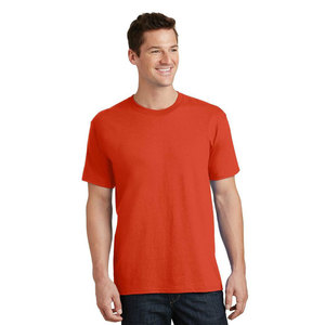 Camiseta de Hombre 100% Algodón Peinado, Cuello Redondo, Manga Corta, Corte Regular, Secado Rápido y Transpirable, Color Sólido - Product Image 1