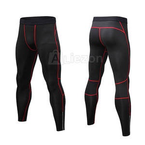 Venta superior Hombres Leggings ajustados para correr Gimnasio Deporte Fit Leggings Logotipo personalizado Leggings Venta en línea - Product Image 3