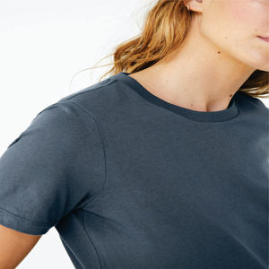 Mujeres moda algodón slim fit manga corta transpirable cómodo suave casual verano esencial básico moda todos los días camiseta - Product Image 5